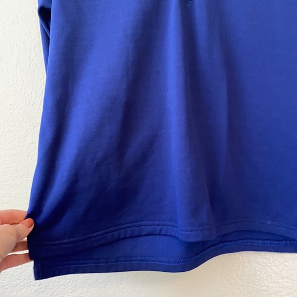 Pearl iZumi Quarter Zip Sweater Blue Size Large - Picture 7 of 13